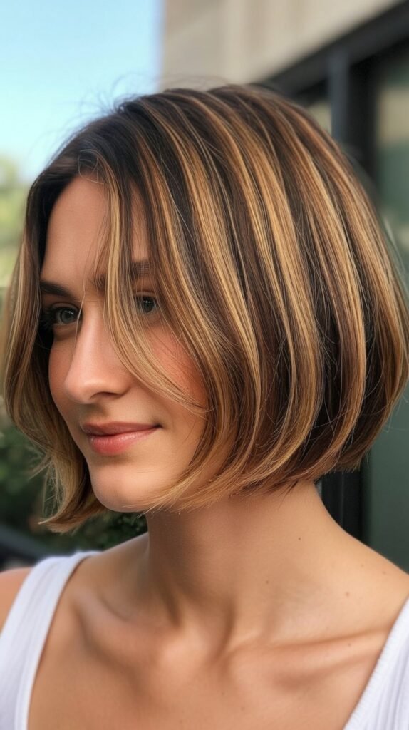 Bob with Balayage or Highlights