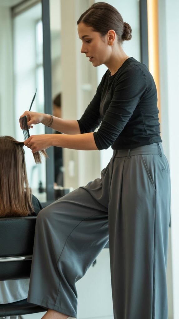 Wide-Leg Trousers for Modern Comfort