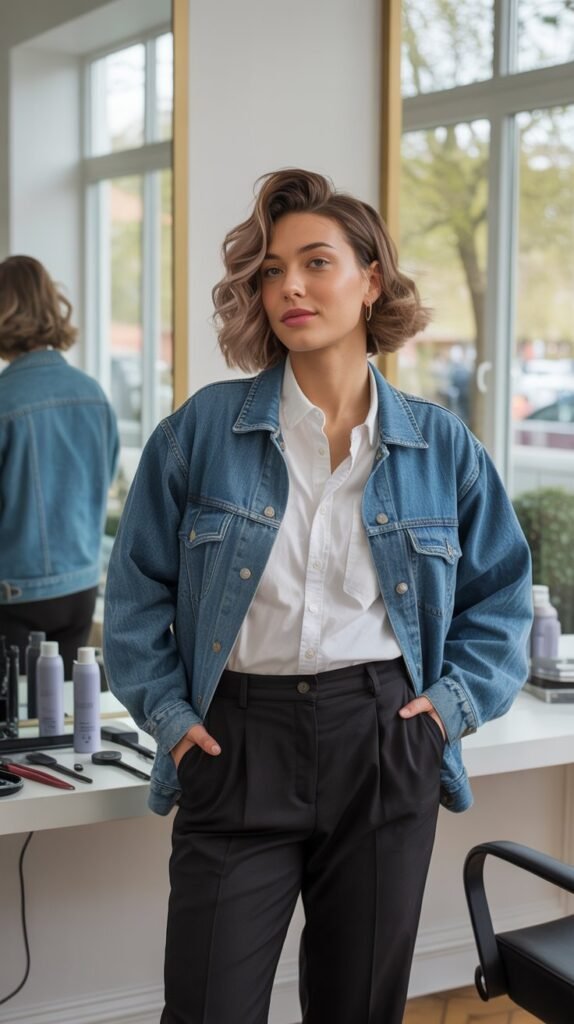 Denim Jacket Over Everything