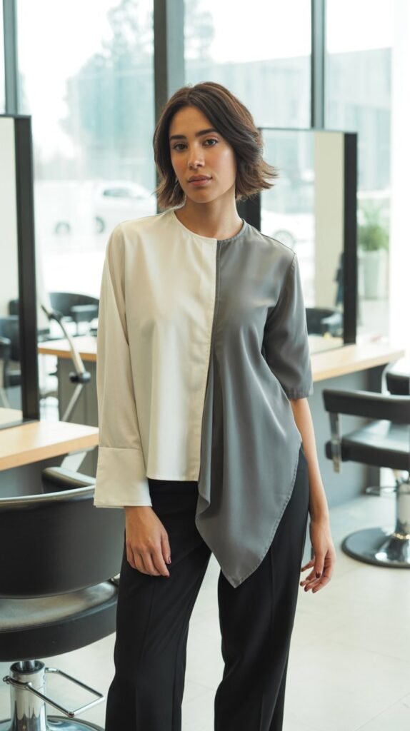  Asymmetrical Hem for Modern Edge