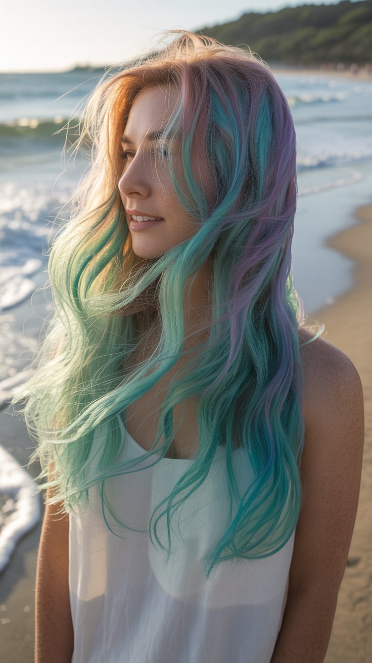 Top 30+ Magical Mermaid Hair Color Ideas to Transform Your Look