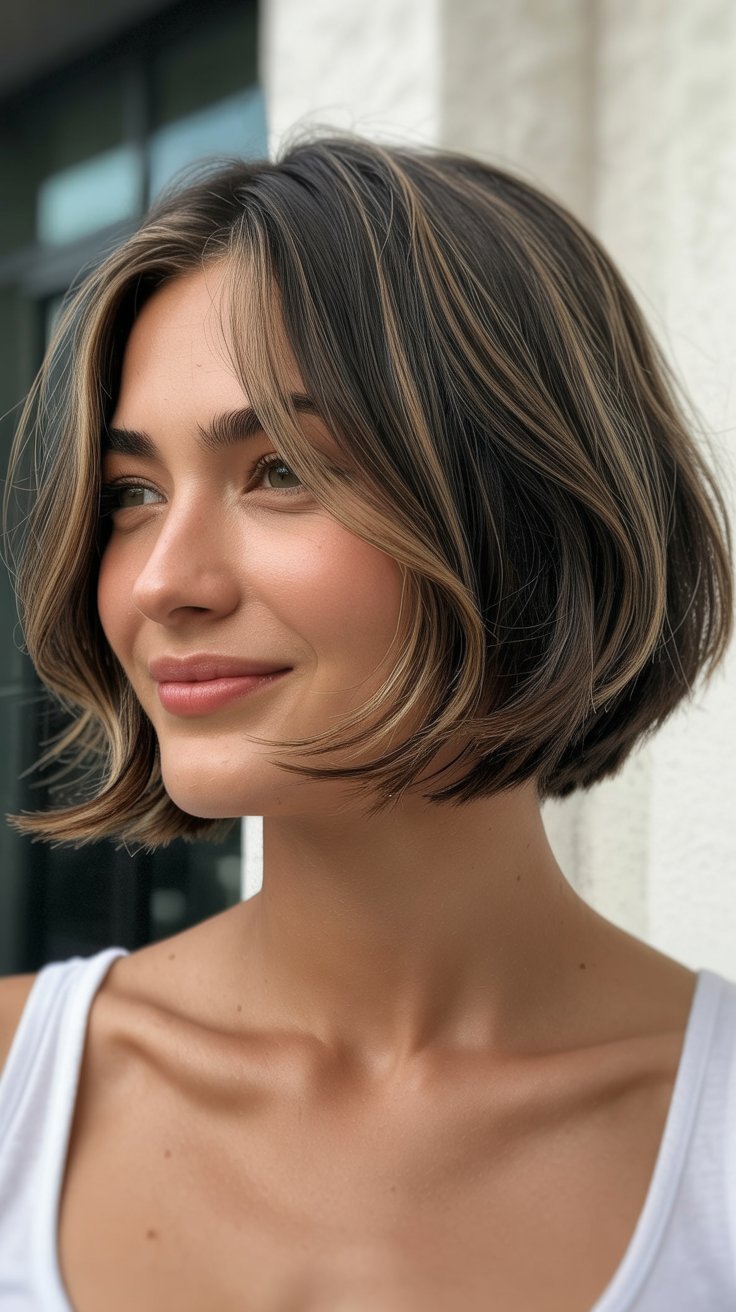 Flattering Short Bob Haircuts for Fine Thin Hair