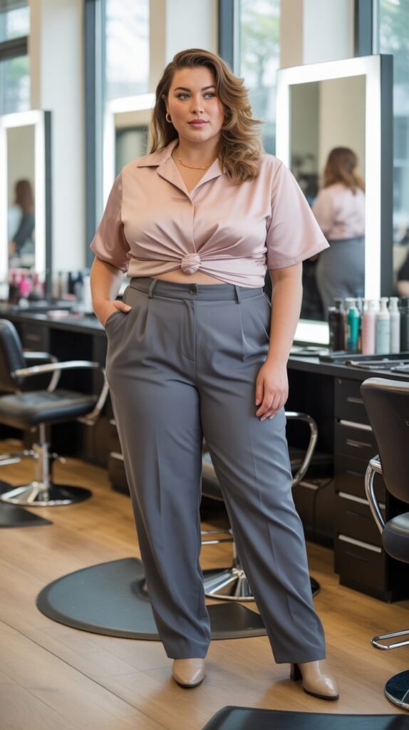  High-Waisted Pant Outfits