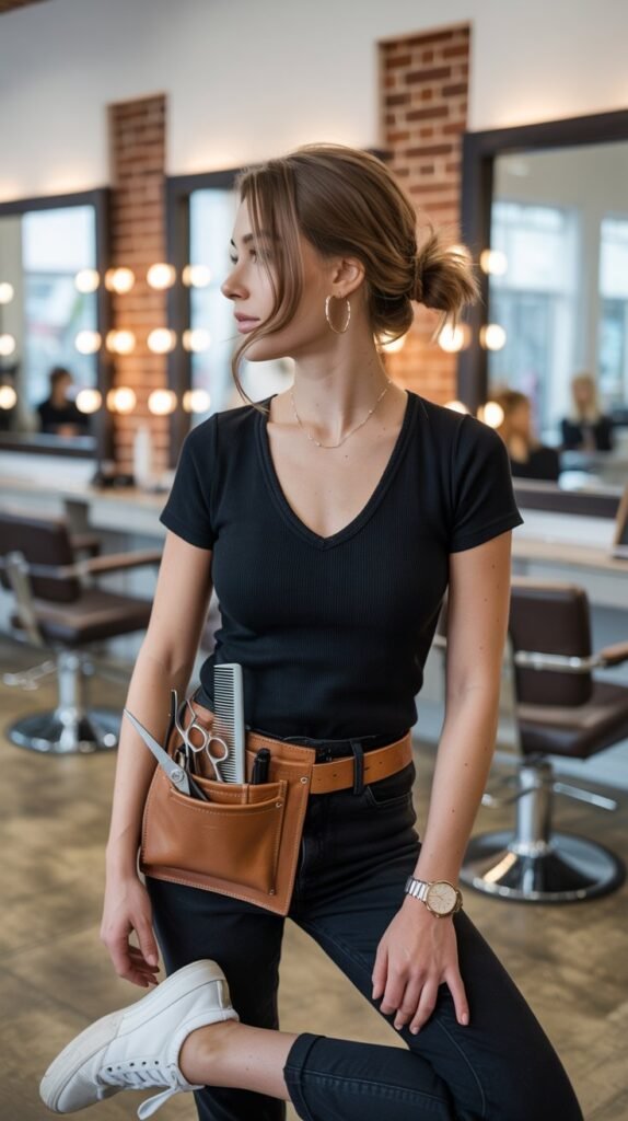 Casual Hairstylist Outfits for Work