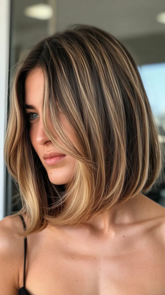 Long Bob with Balayage