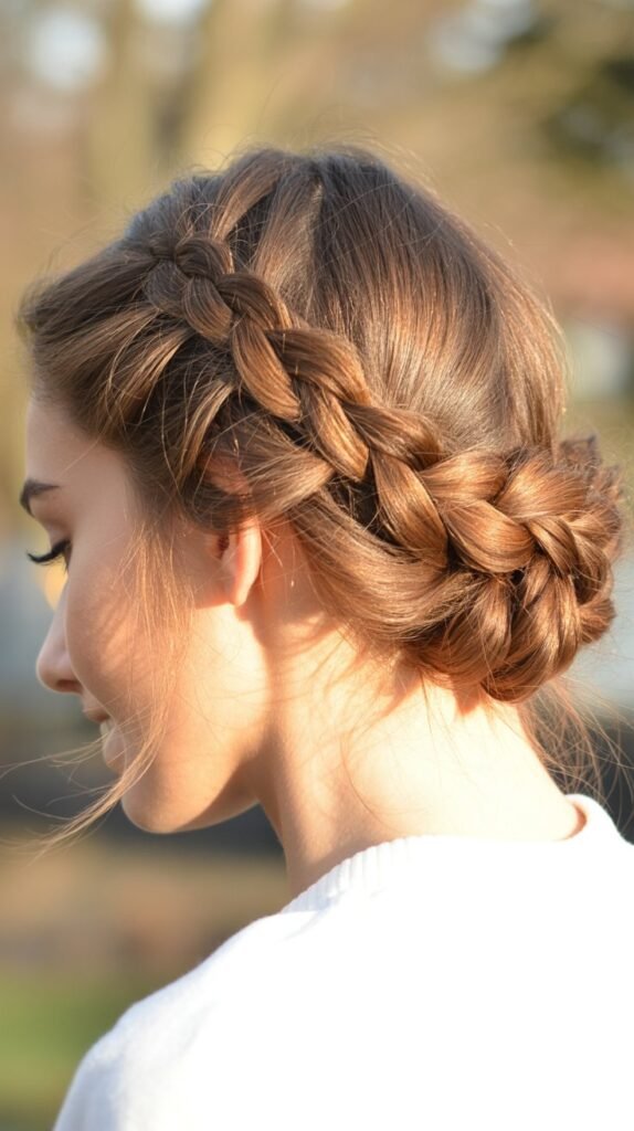 Side-Swept Low Ponytail Twist