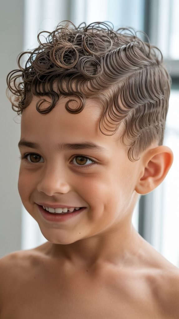 360 Waves with Curly Top