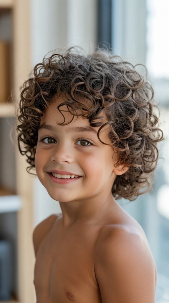 Wash-and-Go Curly Cut