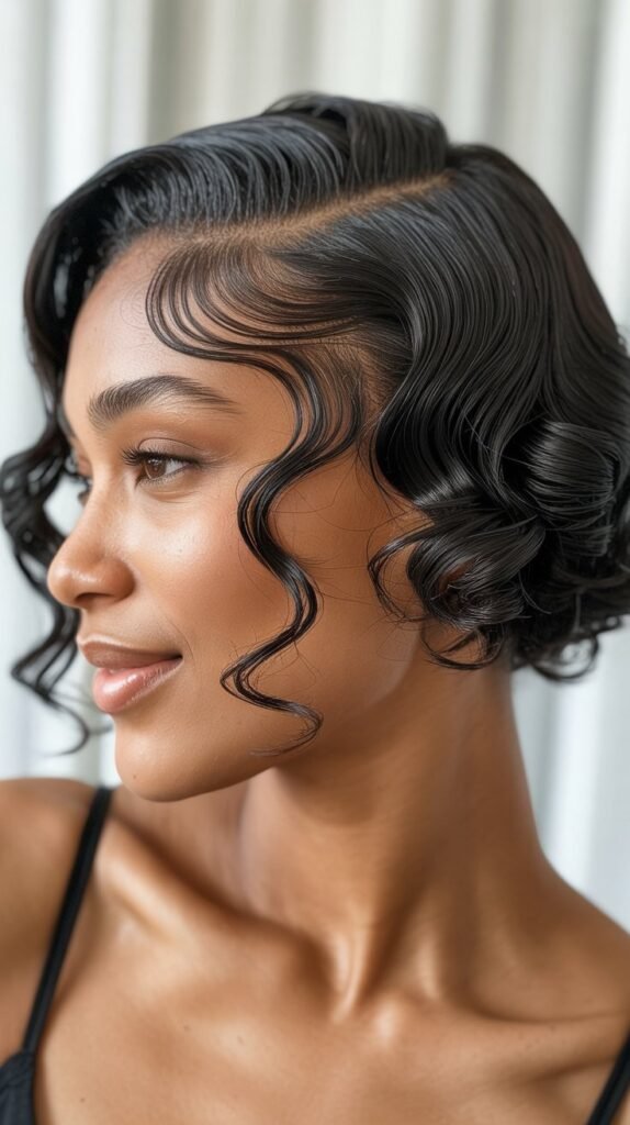 The Finger Wave Low Cut