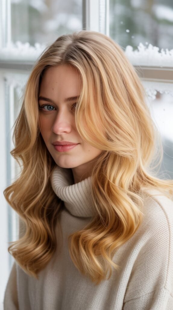 Warm Champagne Blonde