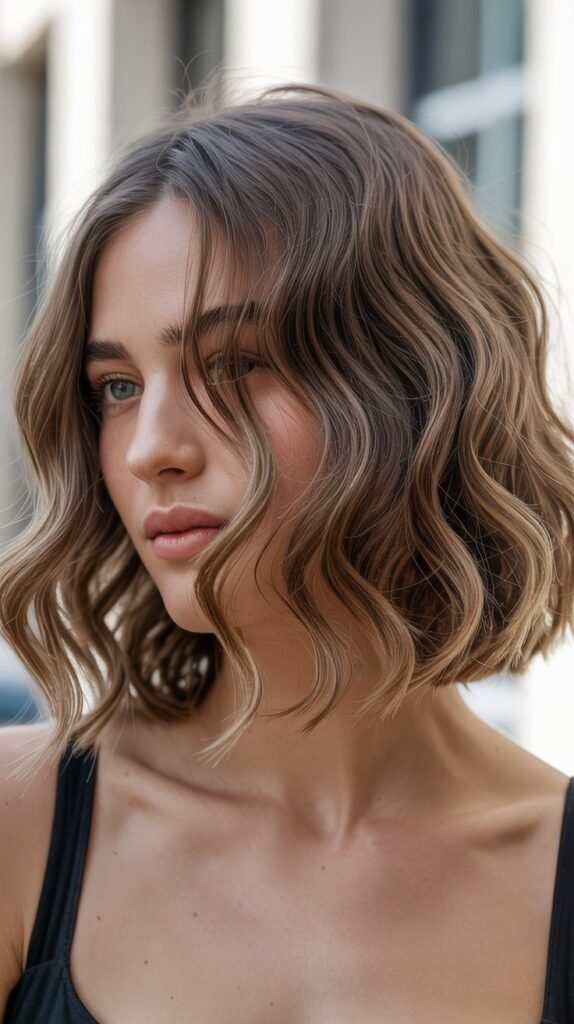 Wavy Long Bob