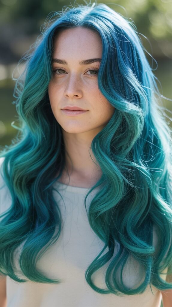 Classic Teal and Turquoise Blend