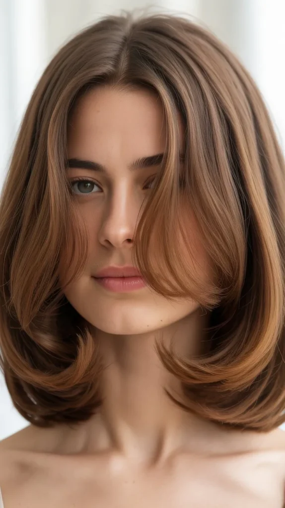 Long Bob with Flipped-Out Ends