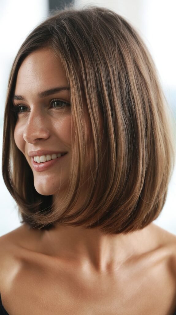 Long Bob with Graduated Layers