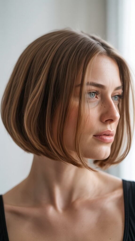 Angled Bob (A-Line Bob)