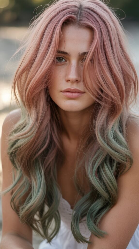 Dusty Rose and Sage Green Vintage