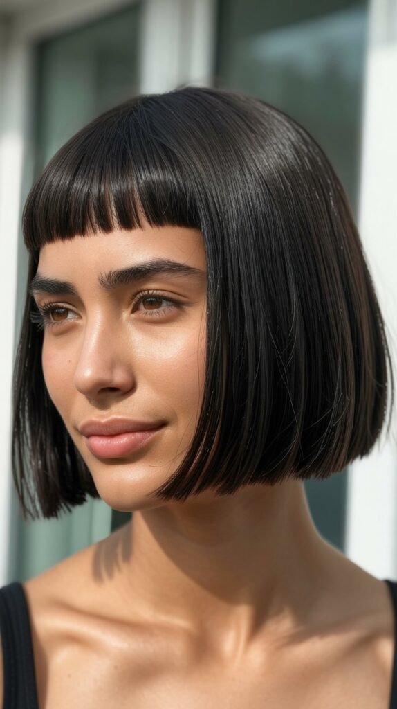 Wavy Bob with Tousled Texture