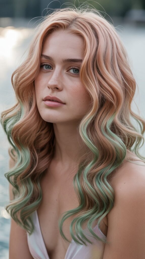 Rose Gold and Mint Pastel Dream