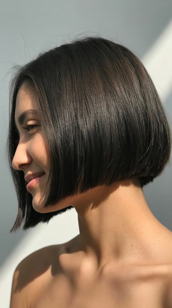 Long Bob with Nape Undercut
