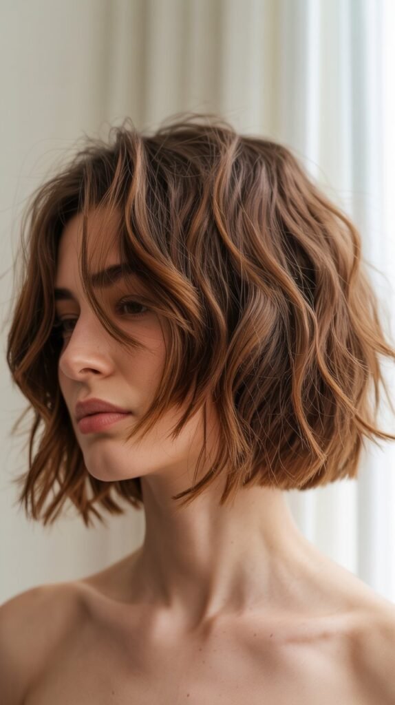 Messy Bob with Bedhead Texture