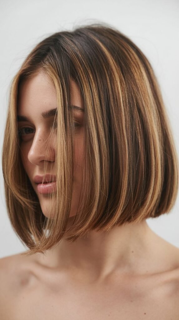 Long Bob with Root Shadow