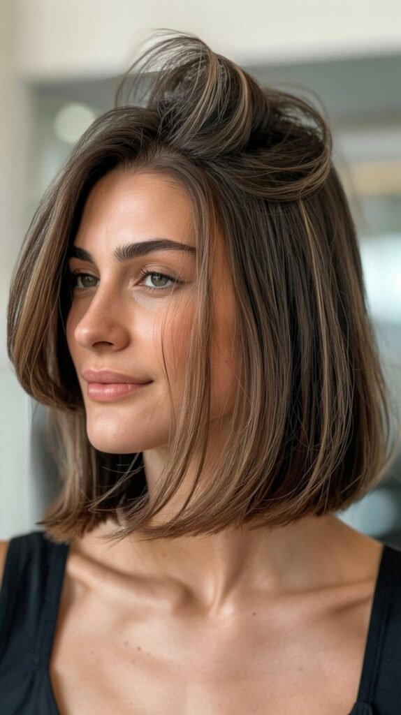Long Bob with Root Lift