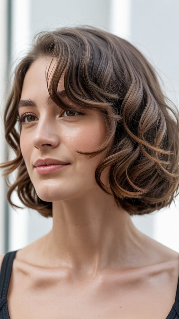 Long Bob with Soft Curl
