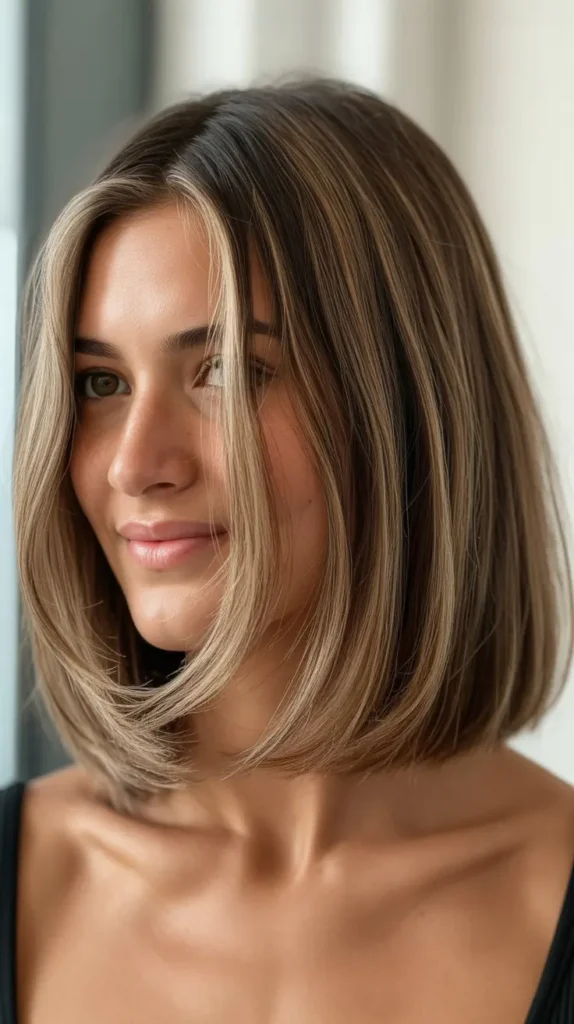 Long Bob with Baby Lights