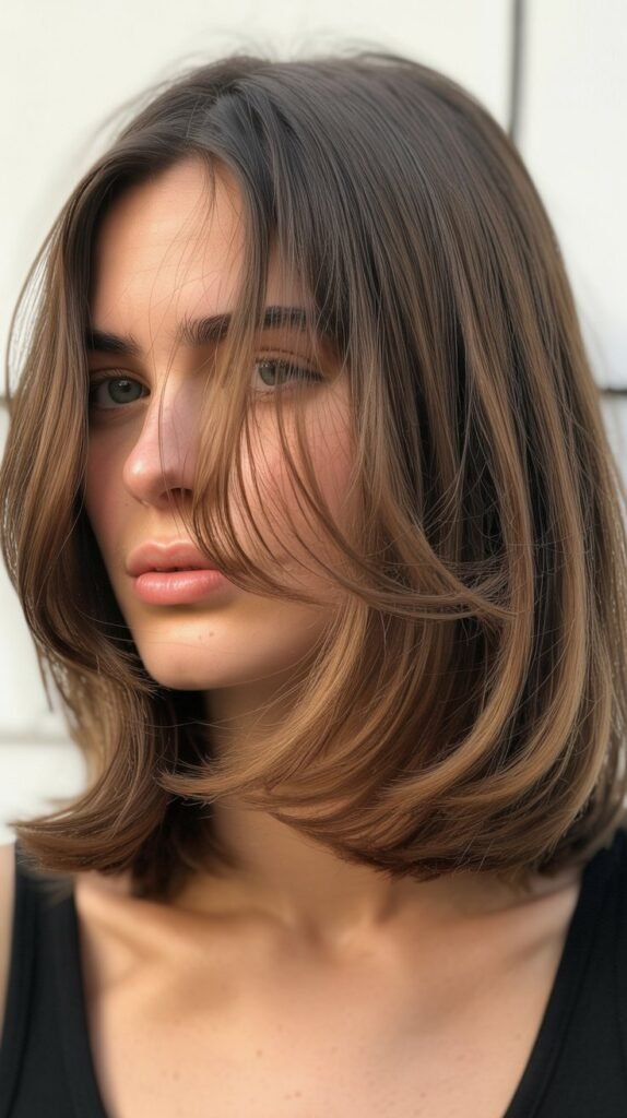 Long Bob with Razored Ends