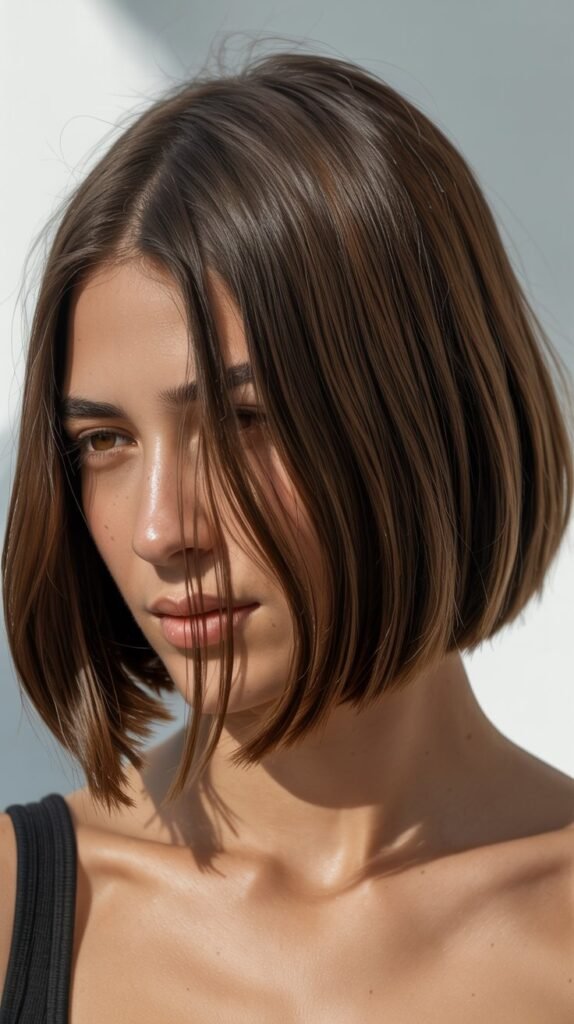 Asymmetrical Long Bob