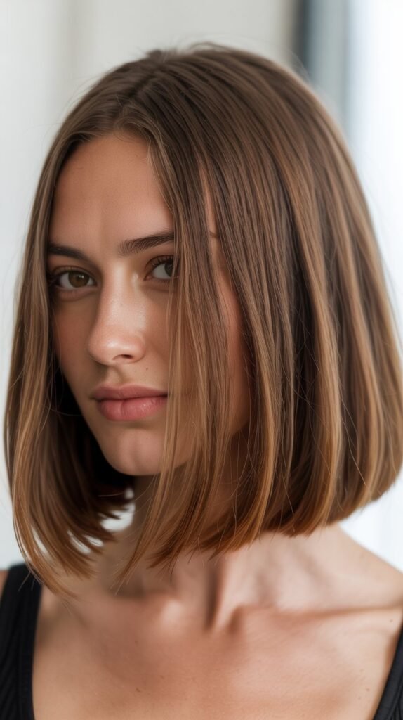 Collarbone-Length Bob (Long Bob/Lob)