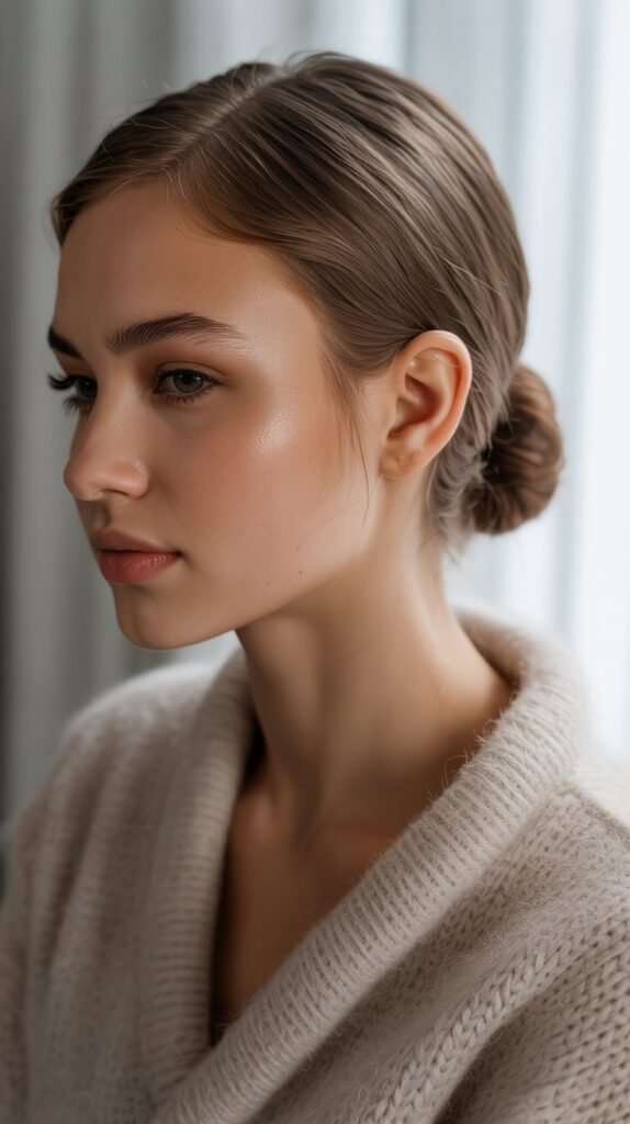 Low Sleek Bun