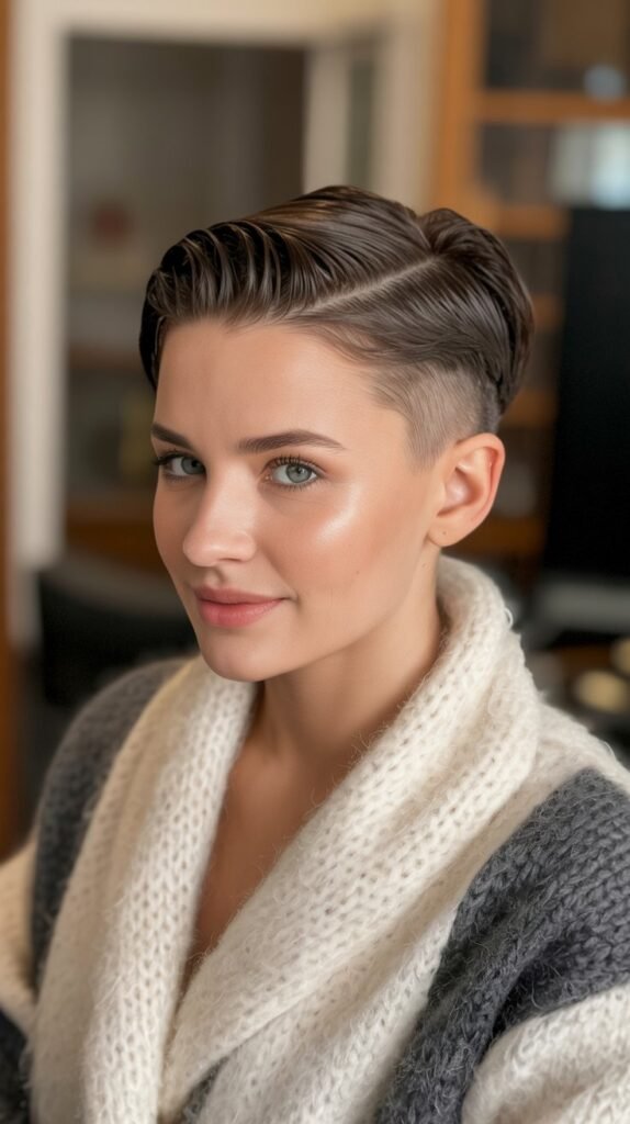 Slicked Back Undercut