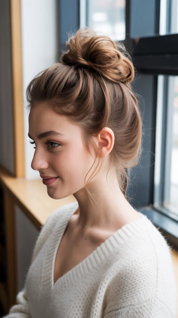 French Twist with Modern Volume