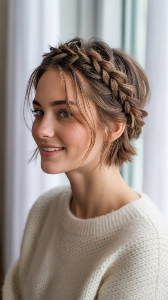Braided Crown Halo
