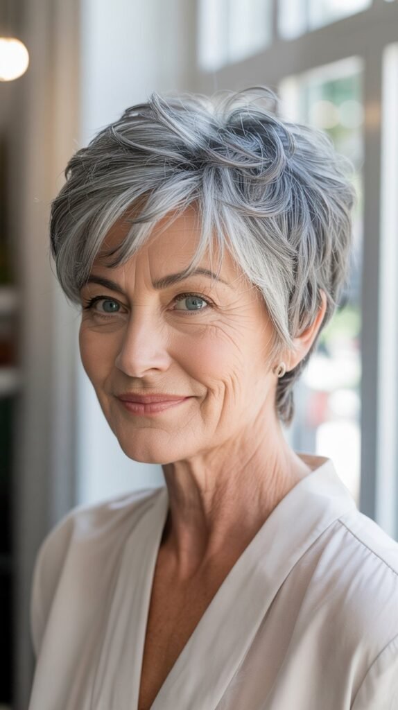 Piecey Textured Pixie