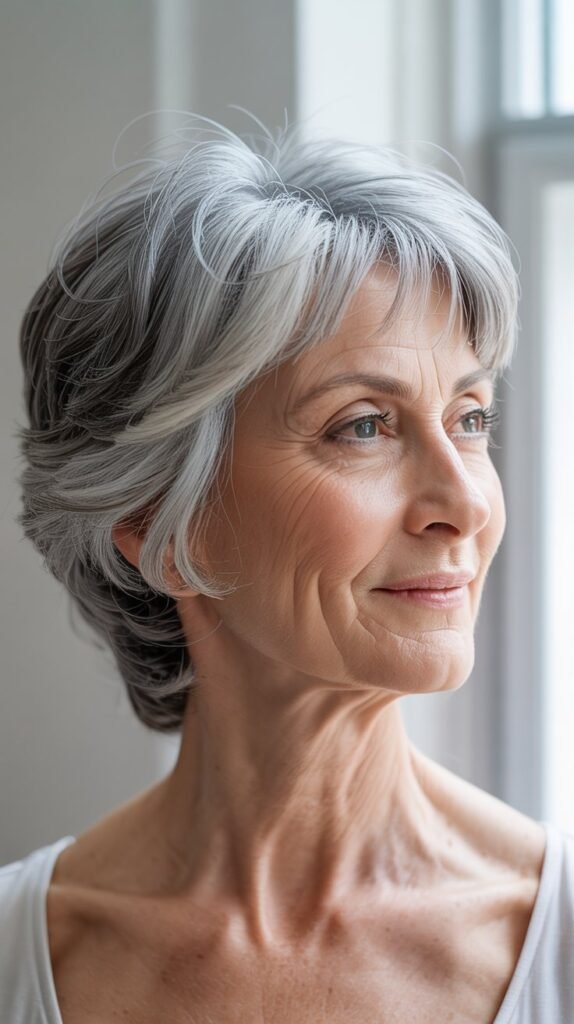 Tapered Cut with Side Part