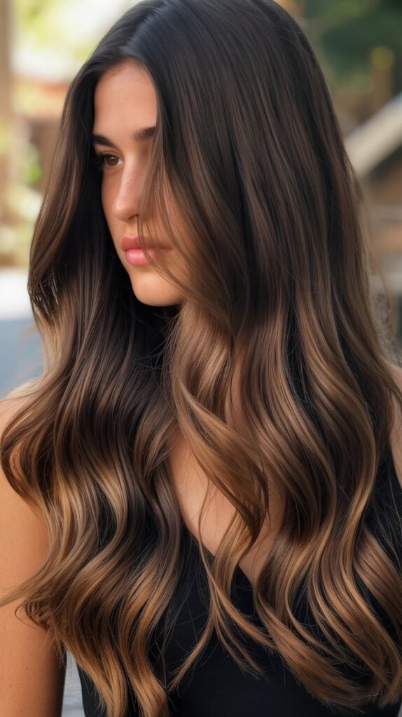 Chocolate Balayage Ombré