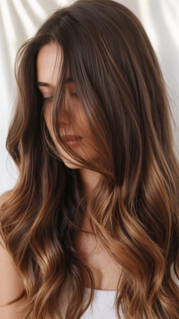 Subtle Chocolate Balayage