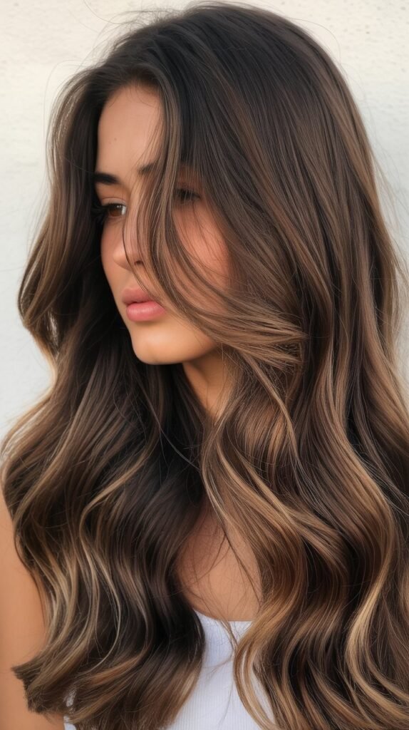 Warm Chocolate Balayage