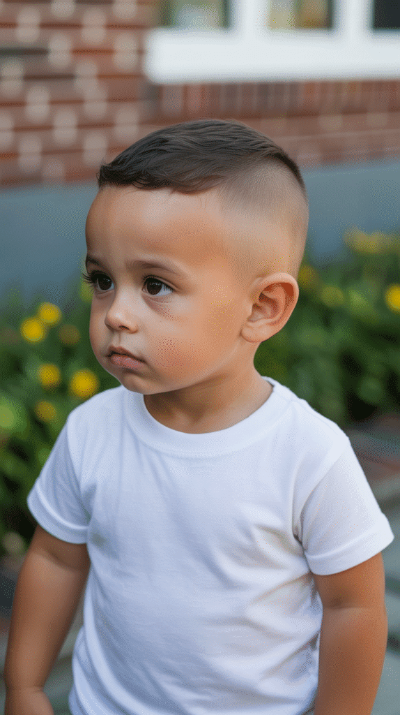 23 Toddler Boy Fade Haircuts That Are Totally Adorable 15 Crew Cut Fade