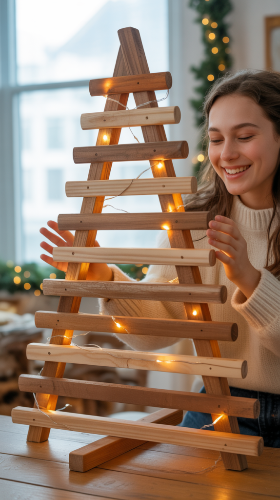 Ladder-Style Christmas Tree