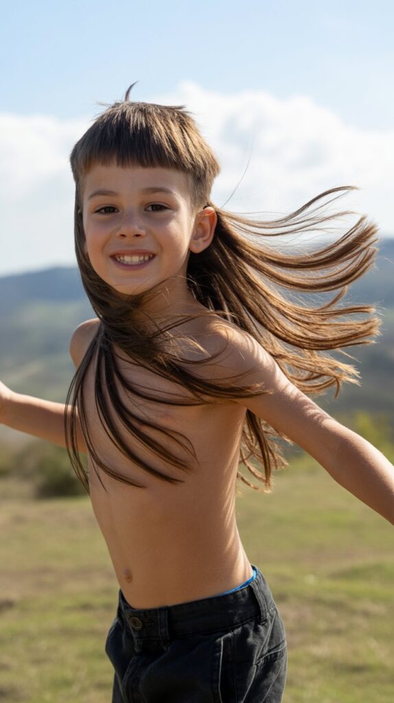  The Long Back Mullet