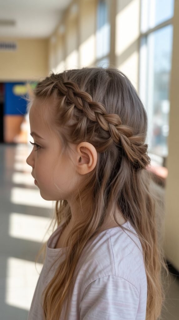 The Dutch Braid Crown
