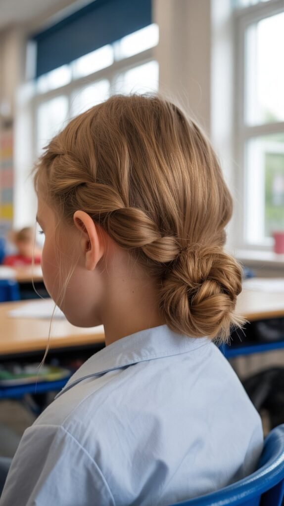 The Twisted Side Bun