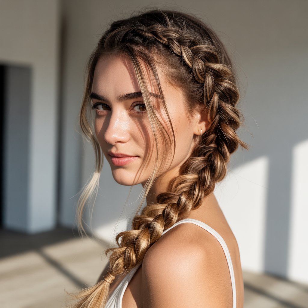 24. Side Infinity Braid