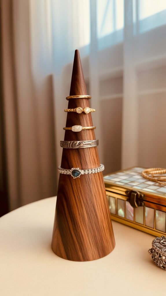 Best 47 Small Wooden Projects That Are Easy and Profitable 40 Wooden Ring Holders