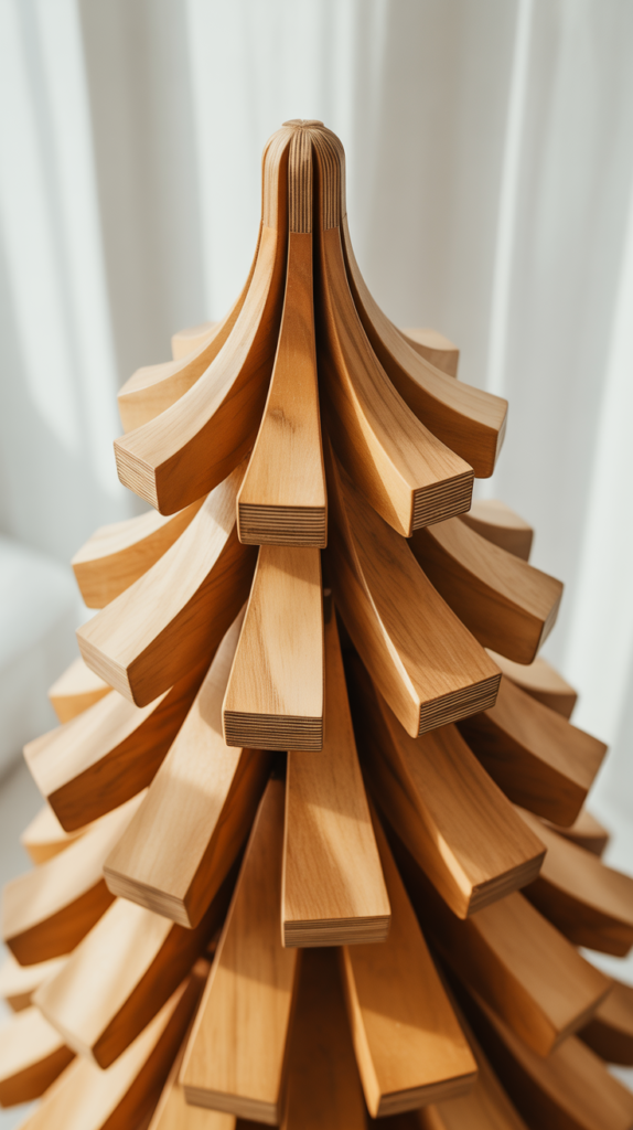 Plywood Layered Christmas Tree