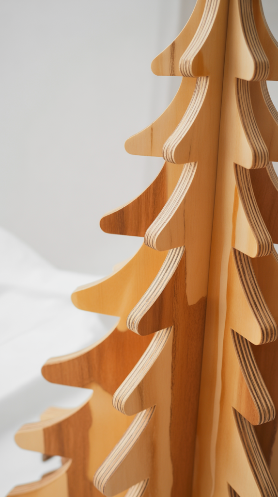 Plywood Layered Christmas Tree