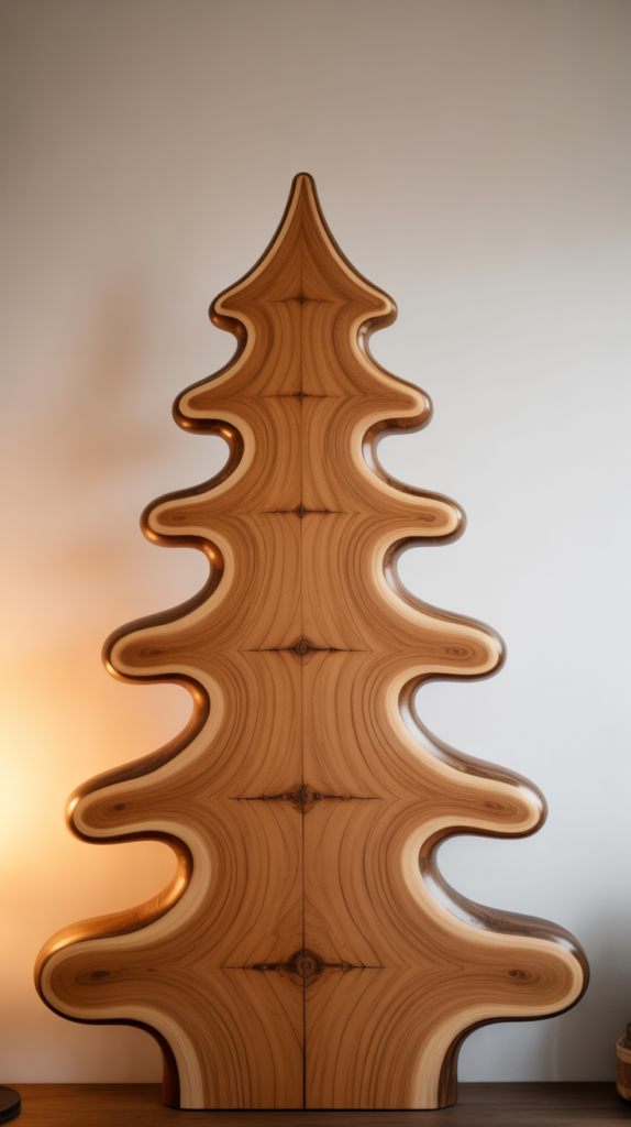 Live Edge Wood Slab Tree